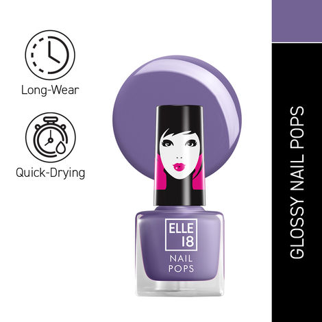 Buy Elle18 Nail Pops 186 5 ml-Purplle