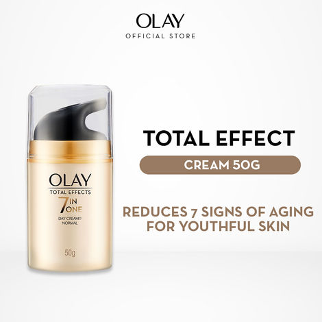 Buy Olay Total Effects 7 In One Anti-Ageing Skin Cream Day / Normal(50 gm)-Purplle