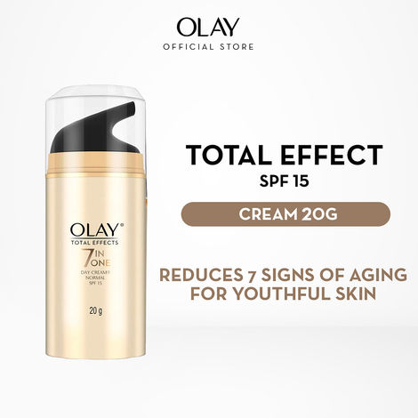 Buy Olay Total Effects 7-In-1 - Anti-Ageing Skin Cream Moisturizer, Normal SPF15, 20 gm-Purplle