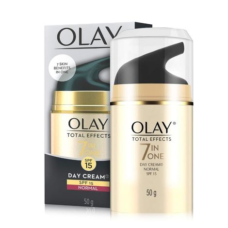 Buy Olay Total Effects 7 In One Anti-Ageing Day Cream Normal SPF 15(50 gm)-Purplle