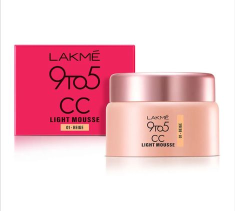 Buy Lakme 9 to 5 CC MOUSSE BEIGE 25GM-Purplle
