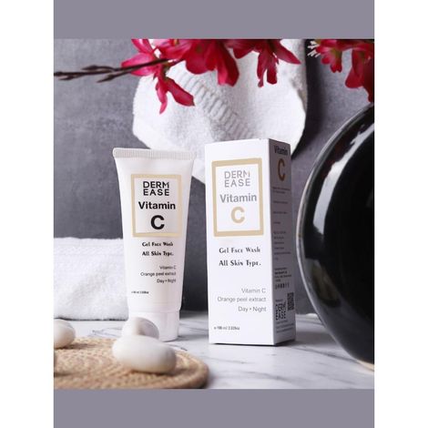 Buy Dermease Vitamin-C Gel Face Wash 100 ml-Purplle