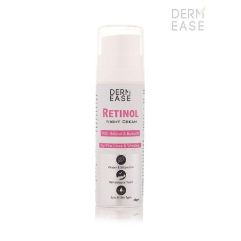 Buy Dermease Retinol Night Cream 30 ml-Purplle