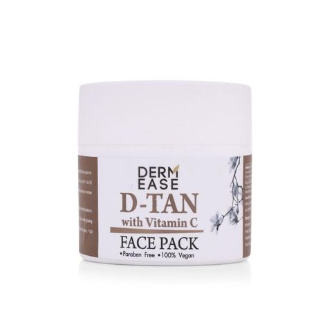 Buy Dermease D-Tan Face Pack 100 gm-Purplle