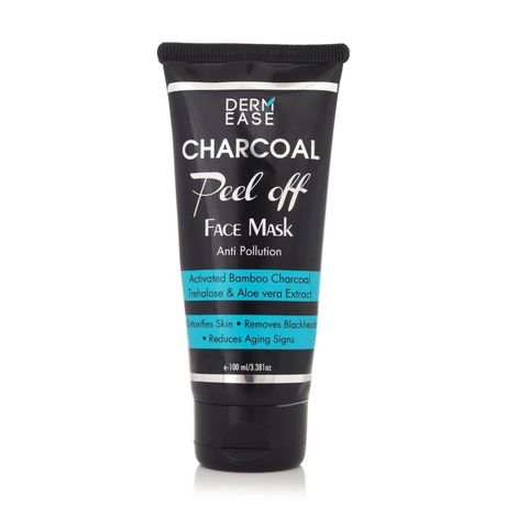 Buy Dermease Charcoal Peel Off Face Mask 100 ml-Purplle