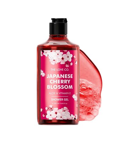 Buy The Love Co Japanese Cherry Blossom Shower Gel - 250 ml-Purplle