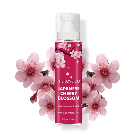 Buy The Love Co Japanese Cherry Blossom Body Mist - 150 ml-Purplle