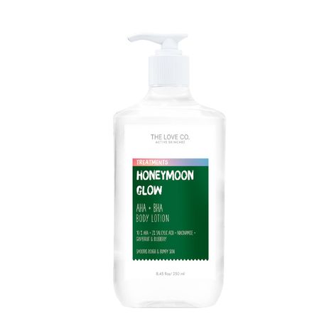 Buy The Love Co Honeymoon Body Lotion with 10% AHA & 2% BHA - 250 ml-Purplle