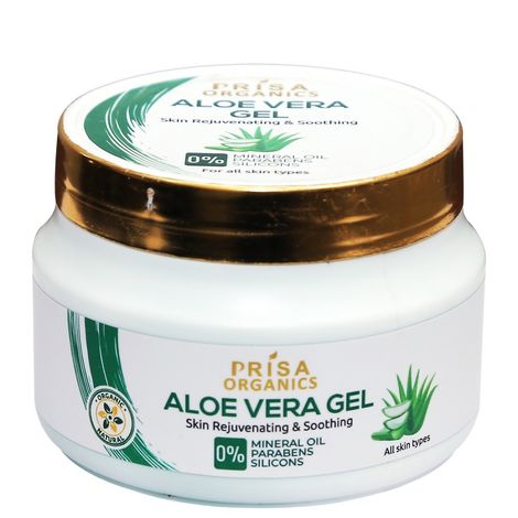 Buy Prisa Organics Aloe Vera Gel For Skin Acne, Scars, Dark spots Face & Hair Care  (200 gm)-Purplle