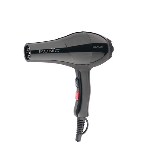 Buy Ikonic Blaze Hair Dryer 1800W-2000W 3 Heat and 2 Speed Setting Combination Powerful AC Motor comes with 2 Interchangeable Nozzles, For All Hair Types 1 pc-Purplle