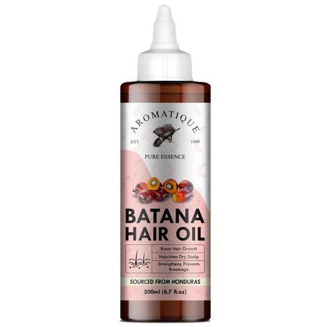 Buy Aromatique Batana Oil Enriched with Rosemary, Argan, Onion, Castor Oil & More - Batana Oil for Hair Growth - Nourishes Hair & Adds Shine - Batana Oil (200 ml)-Purplle