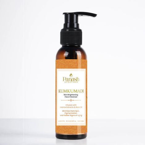 Buy Panash Kumkumadi Skin Brightening Face Cleanser 100 gm-Purplle