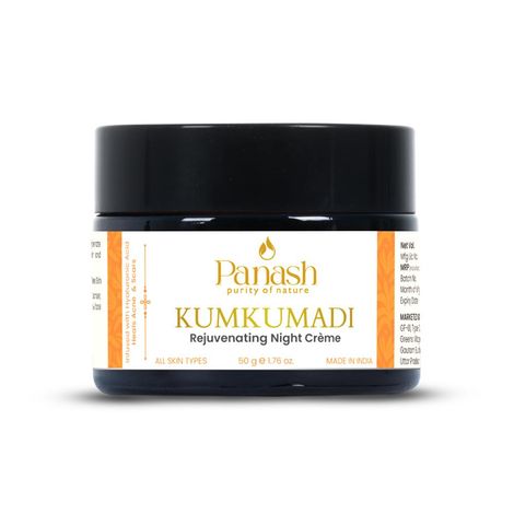 Buy Panash Kumkumadi Reguvenating Night Creme 50 gm-Purplle