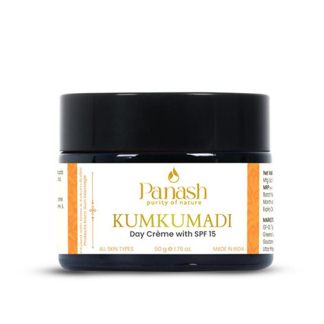 Buy Panash Kumkumadi Nourishing Day Creme 50 gm-Purplle