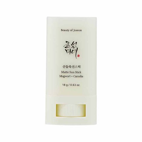 Buy Beauty of Joseon Matte Sunstick Mugwort + Camelia [SPF50+ PA++++] 18 gm-Purplle
