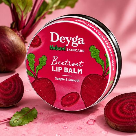 Buy Deyga Beetroot Lip Balm | Lip Care | For Dry & Chapped Lips | For Pigmented Lips | For Women & Men (Classic Lip Balm), 1 Count 10 gm-Purplle