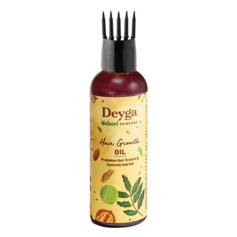 Buy Deyga Hair Growth Oil | Promotes Hair Growth | Reduces Hairfall | Repairs Damaged Hair | Makes Hair Soft & Smooth | Infused with Hibiscus, Rosemary & Grapeseed Oil (100 ml, Hair Growth Oil) | Suits Men and Women-Purplle