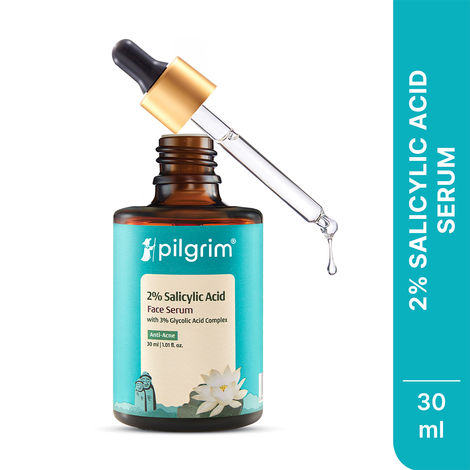Buy Pilgrim 2% Salicylic Acid Face Serumanti-Acne (30 ml)-Purplle