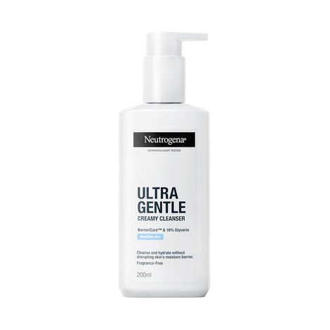 Buy Neutrogena Ultra Gentle Creamy Cleanser, 200 ml-Purplle