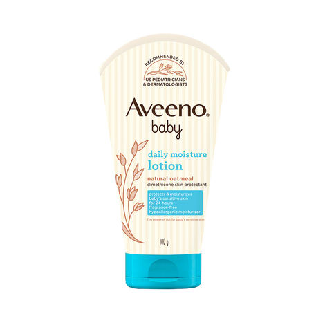 Buy Aveeno Baby Daily Moisture Lotion 100 gm-Purplle