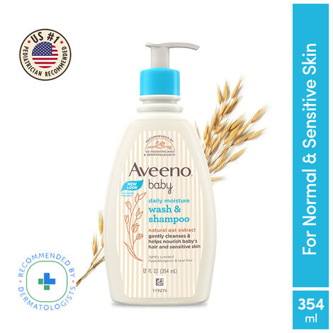 Buy Aveeno Baby Daily Moisturising Bath - 354 ml-Purplle