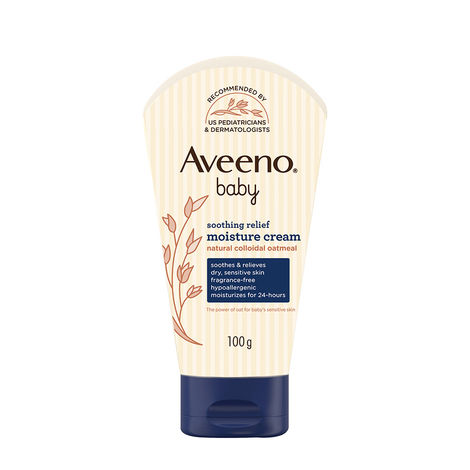 Buy Aveeno Baby Soothing Relief Moisture Cream 100 gm-Purplle