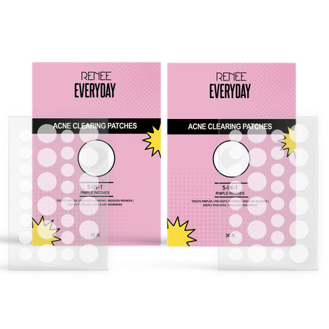 Buy Renee Everyday Acne Clearing Patches, Pack of 2-Purplle
