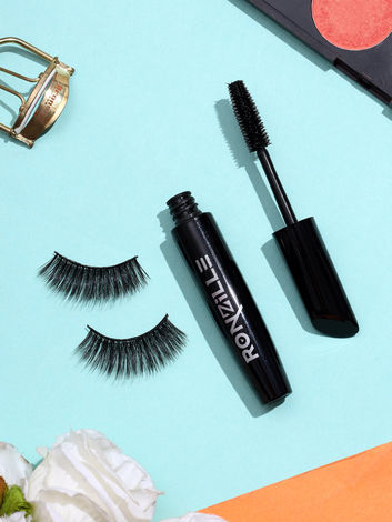 Buy Ronzille Volumizing Long-Stay of up to 8 Hours,Smudge-Proof, Lightweight Black Mascara (8 ml,Full Black)-Purplle