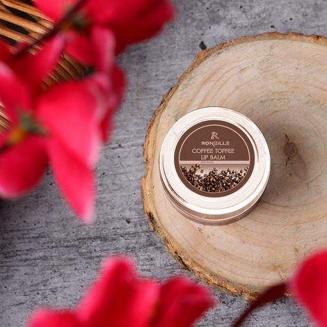 Buy Ronzille Lip Balm For Dry, Damaged and Bright Lips With Enriched, Shea butter & Essential Oils For Women & Men, (8 gm,Coffee Toffee)-Purplle