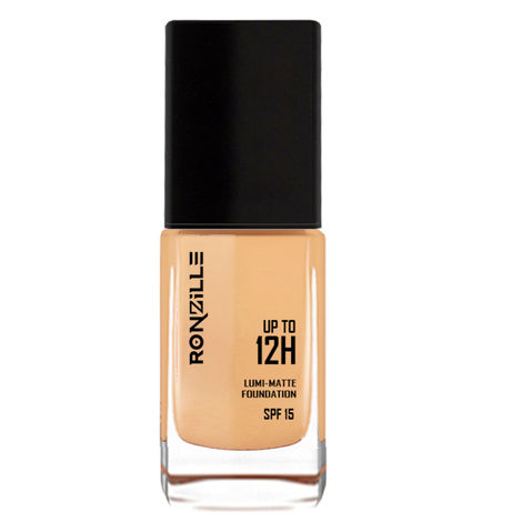 Buy Ronzille Super Stay Lumi Matte Liquid Foundation, 12 HR Long Lasting yet Lightweight, SPF 15, (15 ml,Shade-03)(Tacao)-Purplle