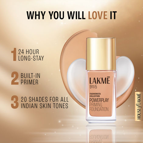 Buy Lakme 9 To 5 Primer + Matte Perfect Cover Foundation - Neutral