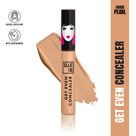 Buy Elle18 Get Even Concealer, Pearl, Buildable Coverage, For Dark Spots & Fine Lines|5.4 ml-Purplle