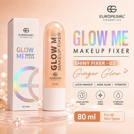 Buy Europegirl Cosmetics Shiny Fixer -02 Ginger Glow 80 ml-Purplle