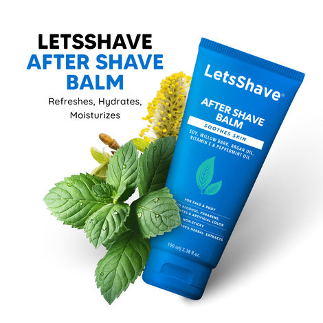 Buy LetsShave After Shave Balm For Men & Women, After Shave lotion - 100 ml - Purplle