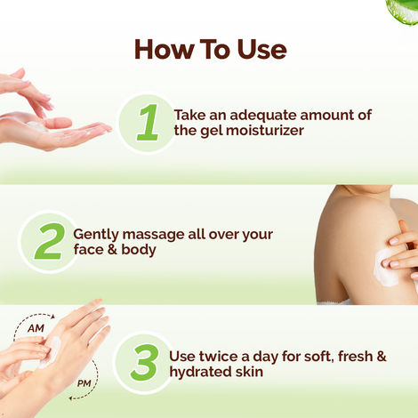 Mamaearth Aloe Refresh Hydrating Light Gel Moisturizer with Aloe Vera & HA  200 gm | Long-lasting Non-sticky Hydration | Oil-free, Lightweight &  Quick-absorbing |Free from Harmful Chemicals |Soothes Skin