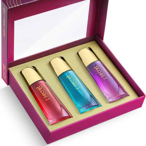 Buy Secret Temptation Fragrance Gift Set With Ruby, Daisy, and Jazz Long Lasting Perfume for Women, Pack of 3 (30 ml each)|Gift for Women|Luxury Perfume-Purplle