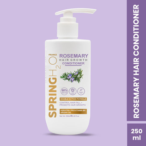 Buy Spring H2O Rosemary Hair Growth Conditioner For Natural Hair Loss Treatment 250 ml-Purplle