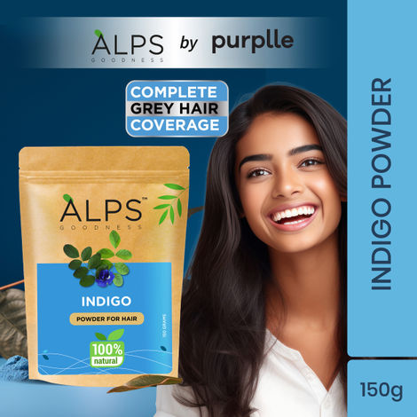 Buy Alps Goodness Powder - Indigo (150 gm)-Purplle