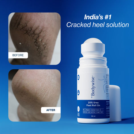 Buy Be Bodywise 20% Urea Foot Roll On - 50 ml-Purplle