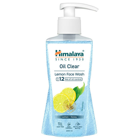 Buy Himalaya Oil Clear Lemon Face Wash (200 ml)-Purplle