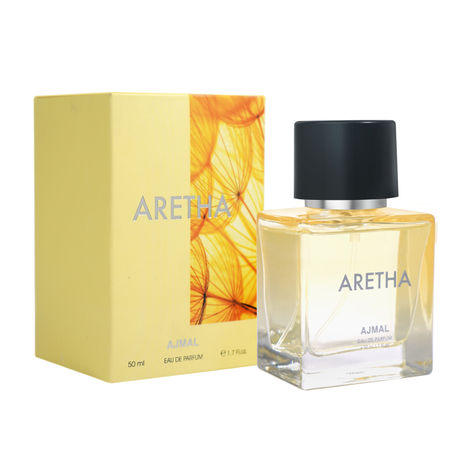 Buy Ajmal Aretha Eau De Perfume Fruity Perfume 50 ml Long Lasting Scent Spray Party Wear Gift For Women-Purplle