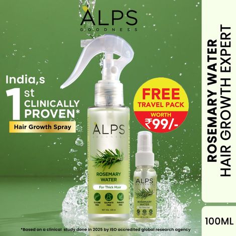 Buy Alps Goodness Rosemary Water Spray 100 ml + 32 ml-Purplle