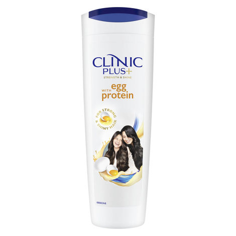Buy Clinic Plus Strength & Shine With Egg Protein Shampoo, 355 ml-Purplle