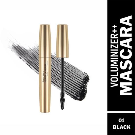 Buy Teen Teen Cosmetics Voluminizer++ Mascara,Waterproof, Long Lasting, Lightweight Formula, Limitless Length, Black, 8 gm-Purplle