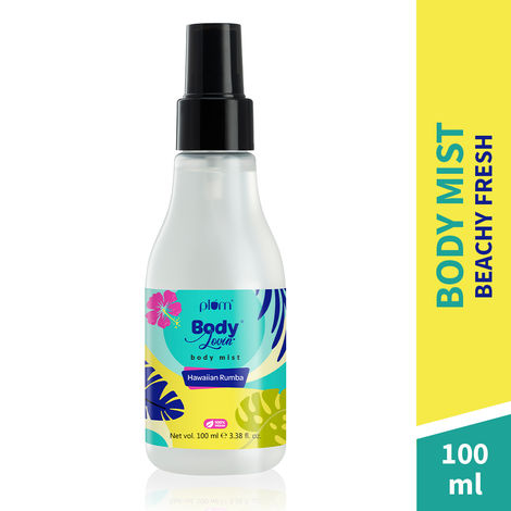 Buy Plum BodyLovin' Hawaiian Rumba Body Mist | Long Lasting Beachy Fragrance For Women & Men With Gardenia & Vanilla | High On Fun | Travel-Friendly Perfume Body Spray 100 ml-Purplle
