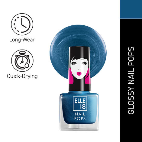 Buy Elle18 Nail Pops Nail Color 156 (5 ml)-Purplle