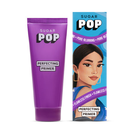 Buy SUGAR POP Perfecting Primer - Infused with Vitamin E l Blurs Pores, Wrinkles & Fine Lines, Hydrating, Lightweight, Gel-Based Matte Finish Formula to keep Makeup Intact l Face Primer for Women l 25 gm-Purplle