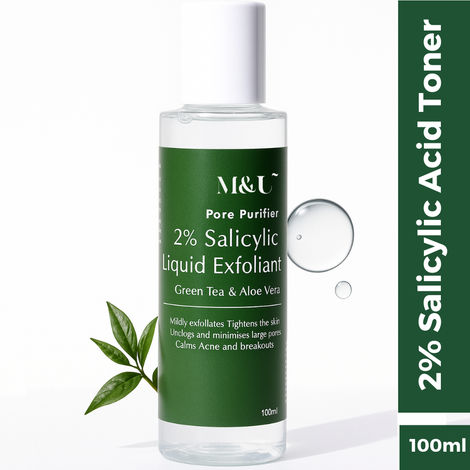 Buy M&U Pore Purifier 2% Salicylic Acid Toner To Unclog Pores 100 ml-Purplle