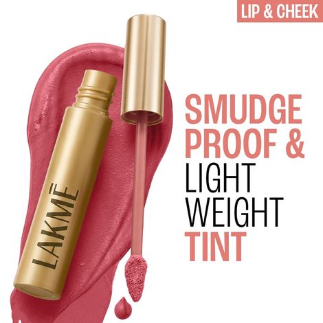 Buy Lakme 9 To 5&nbsp;DOUBLE DUTY Lip & Cheek Mousse&nbsp;- Rose Touch (9 gm)-Purplle