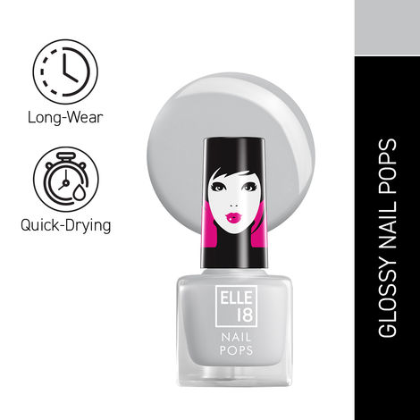 Buy Elle18 Nail Pops Nail Color - Shade 40 (5 ml)-Purplle